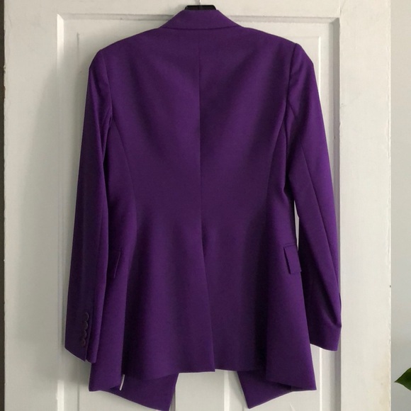 Theory Good Wool Electric Purple suit - Picture 4 of 8